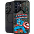 Marvel Classic Comics Captain America Vintage Galaxy S24 FE Kickstand Case